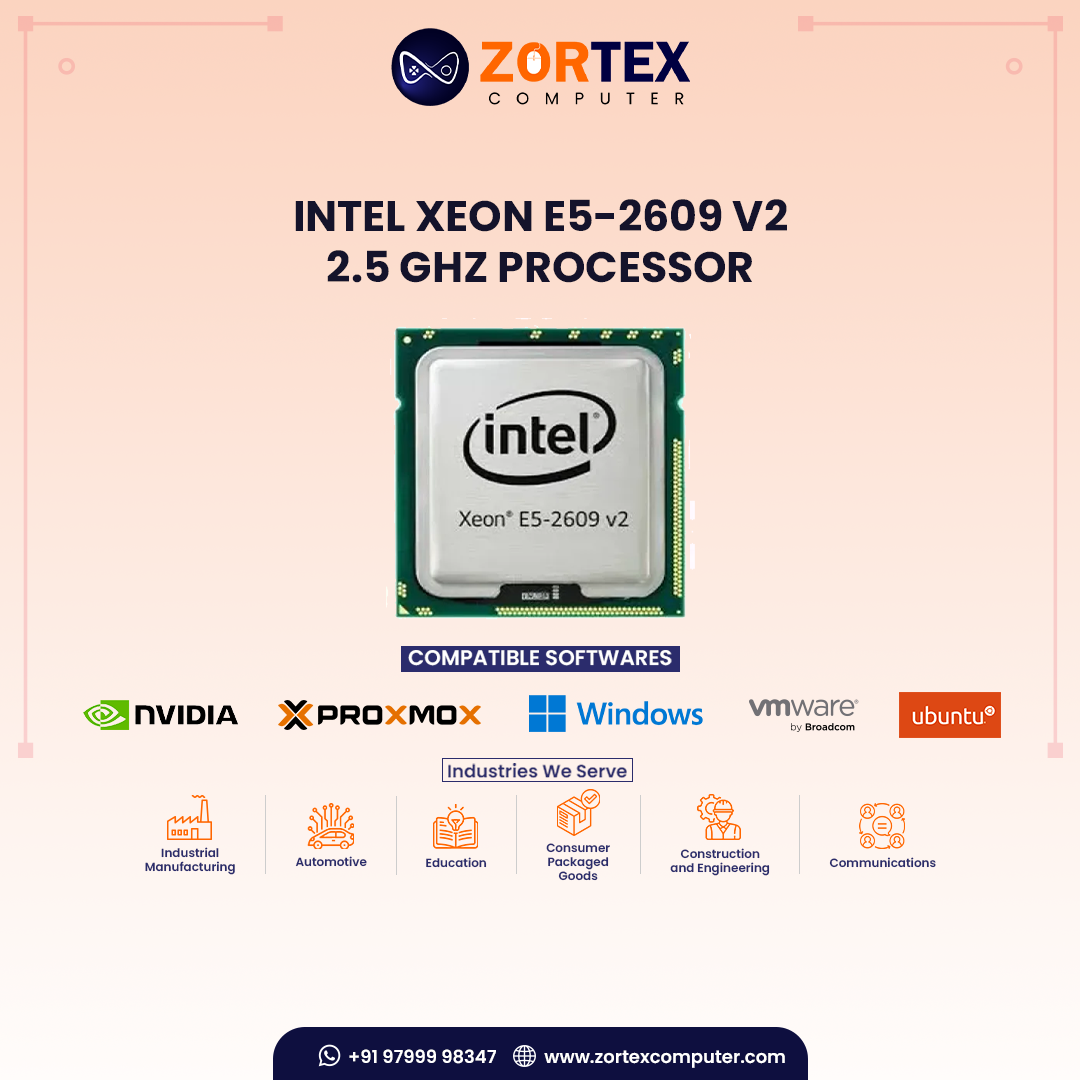 Intel Xeon E5-2609 v2 2.5 GHz Processor