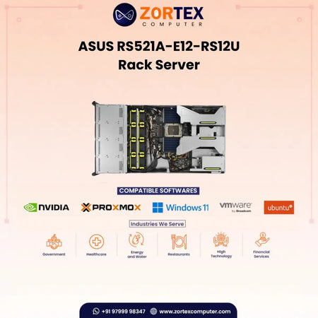 ASUS RS521A-E12-RS12U Rack Server