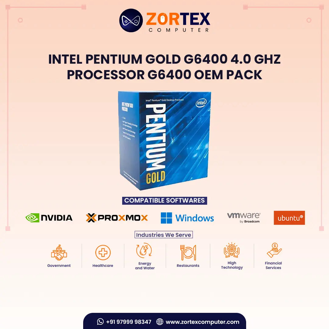 Intel Pentium Gold G6400 | Budget Desktop CPU