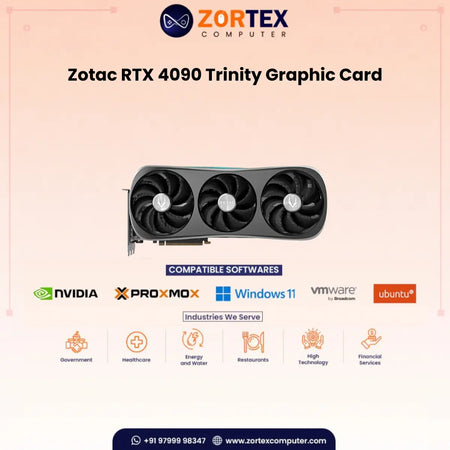 ZOTAC GAMING GeForce RTX 4090 Trinity Graphic Card ZT-D40900D-10P