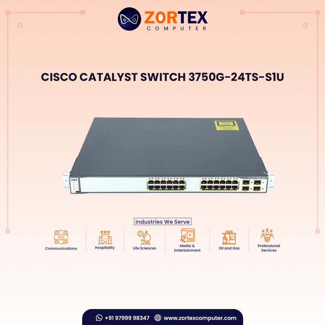 Cisco Catalyst Switch 3750G-24TS-S1U