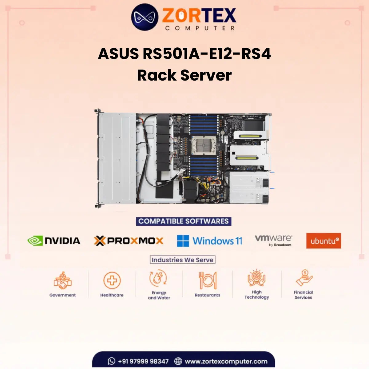 ASUS RS501A-E12-RS4 Rack Server