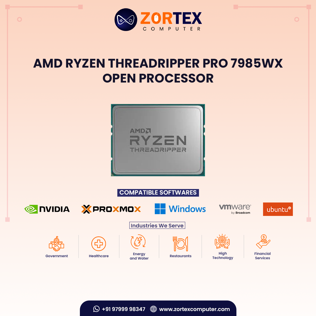 AMD Ryzen Threadripper PRO 7985WX  OPEN Processor