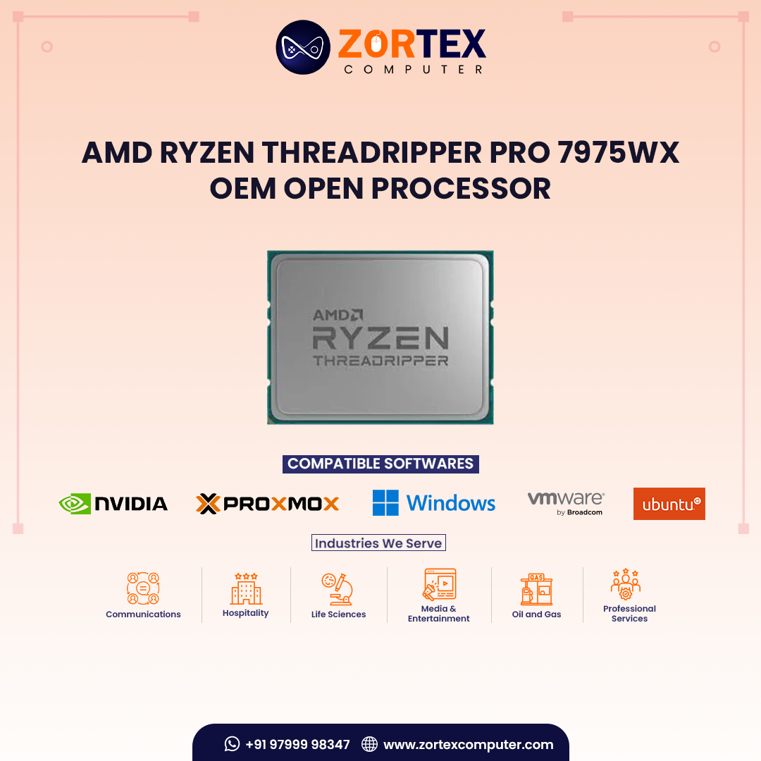 AMD Ryzen Threadripper PRO 7975WX OEM OPEN Processor
