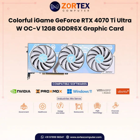 Colorful iGame GeForce RTX 4070 Ti Ultra W OC-V 12GB GDDR6X Graphic Card