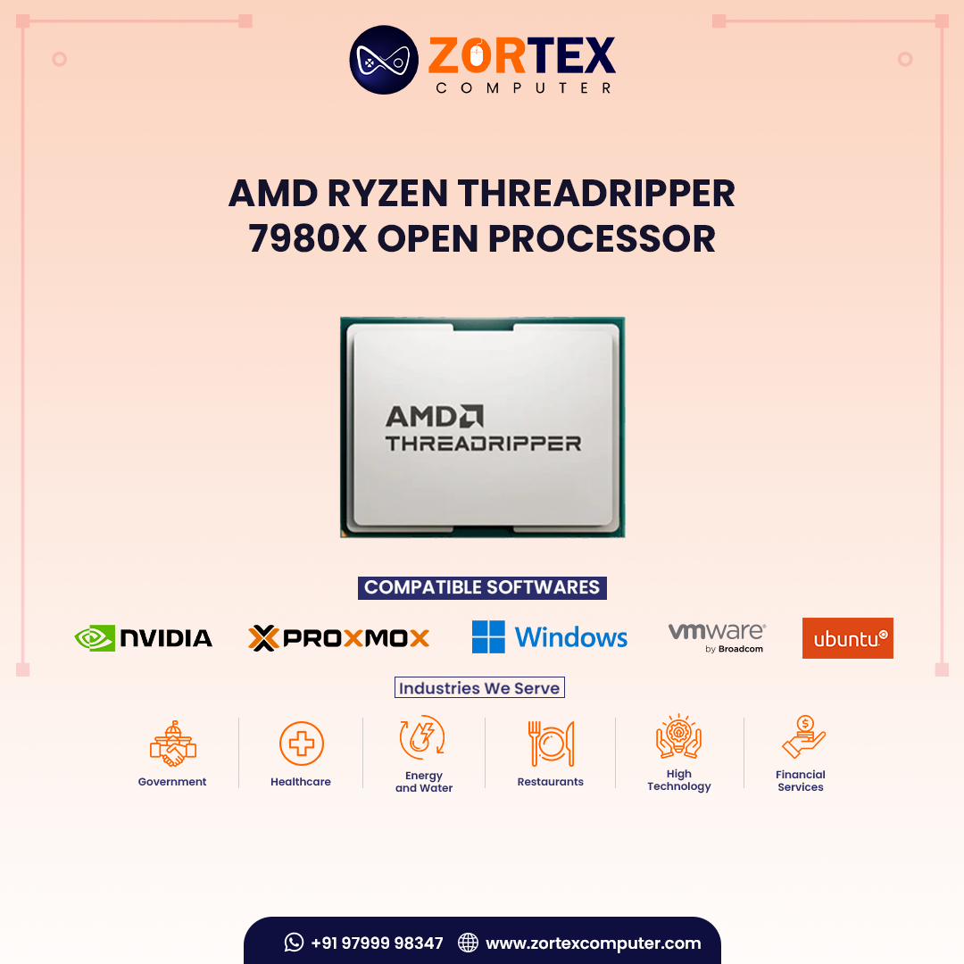 AMD Ryzen Threadripper 7980X OPEN Processor