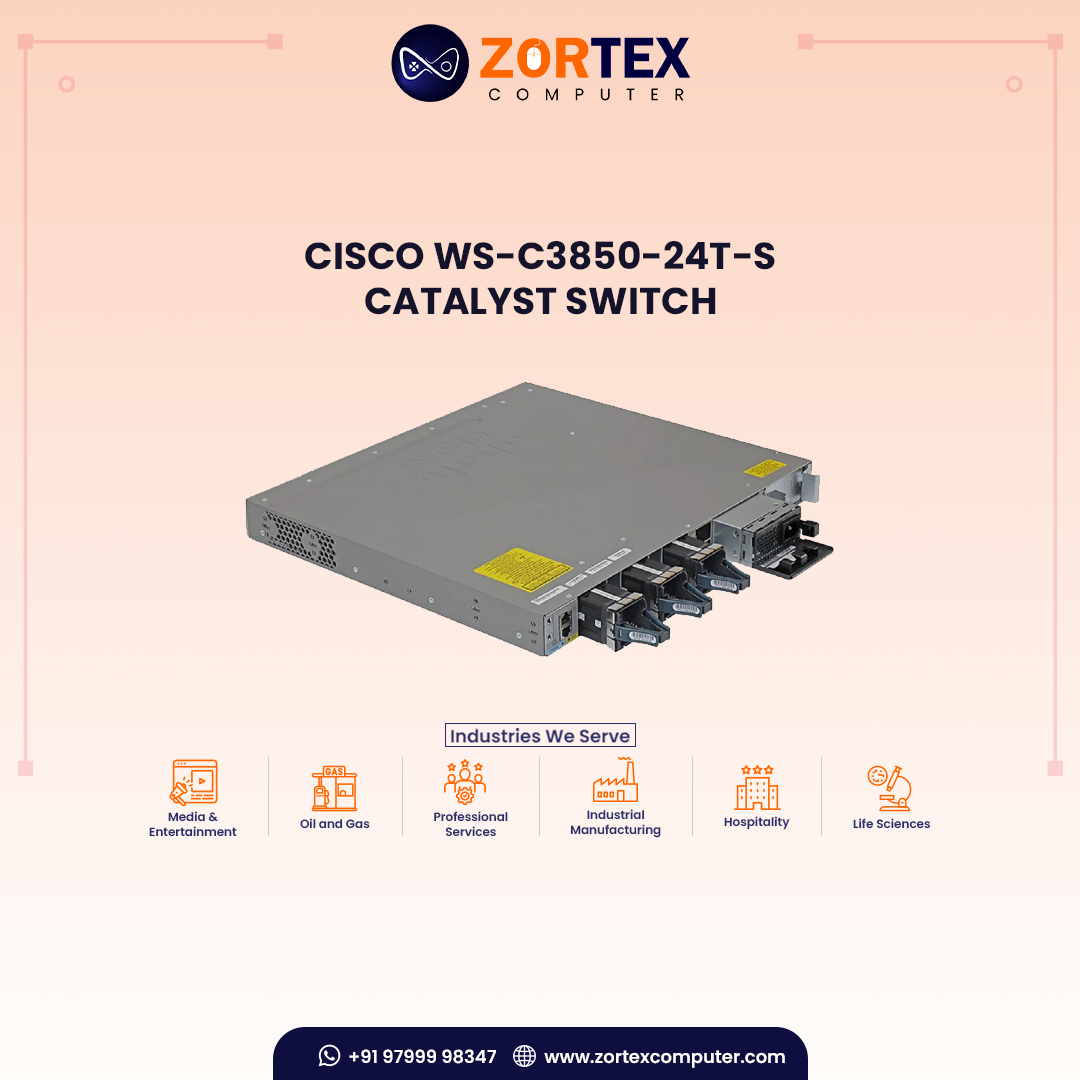 Cisco WS-C3850-24T-S Catalyst Switch