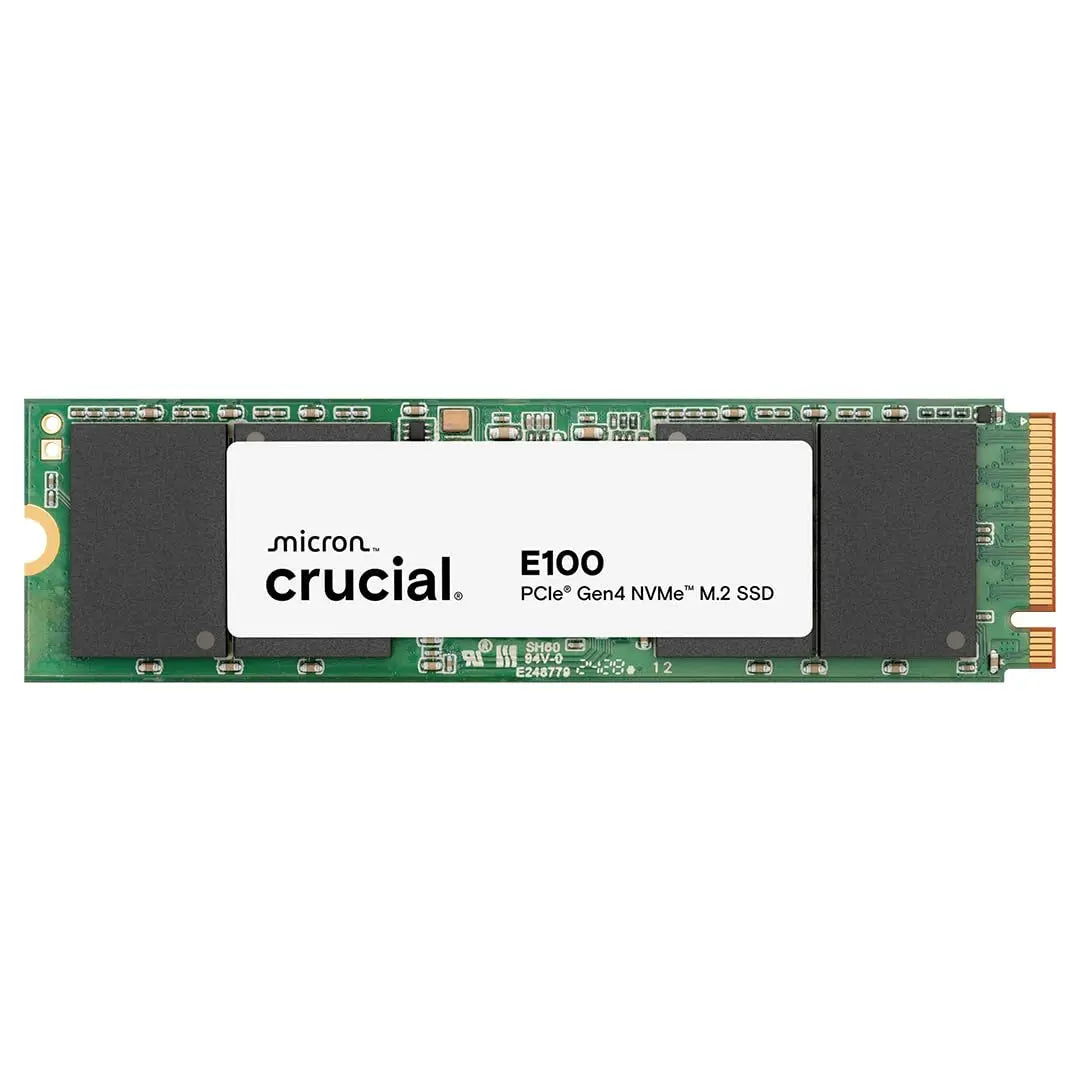 Crucial E100 SSD 480GB M.2 NVMe PCIe Gen4 Internal SSD