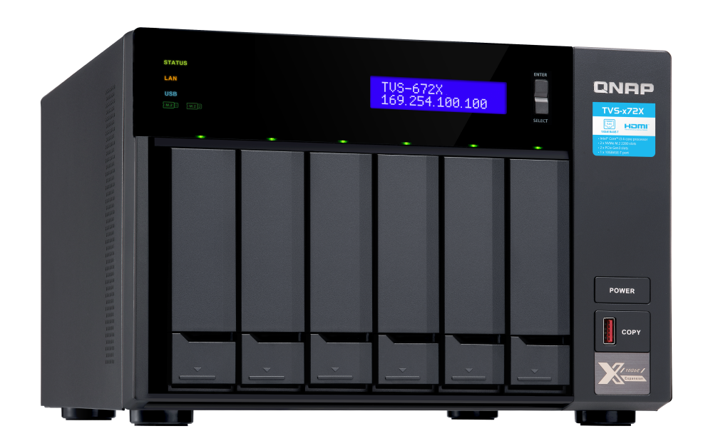 QNAP TVS-672X-i3-8G