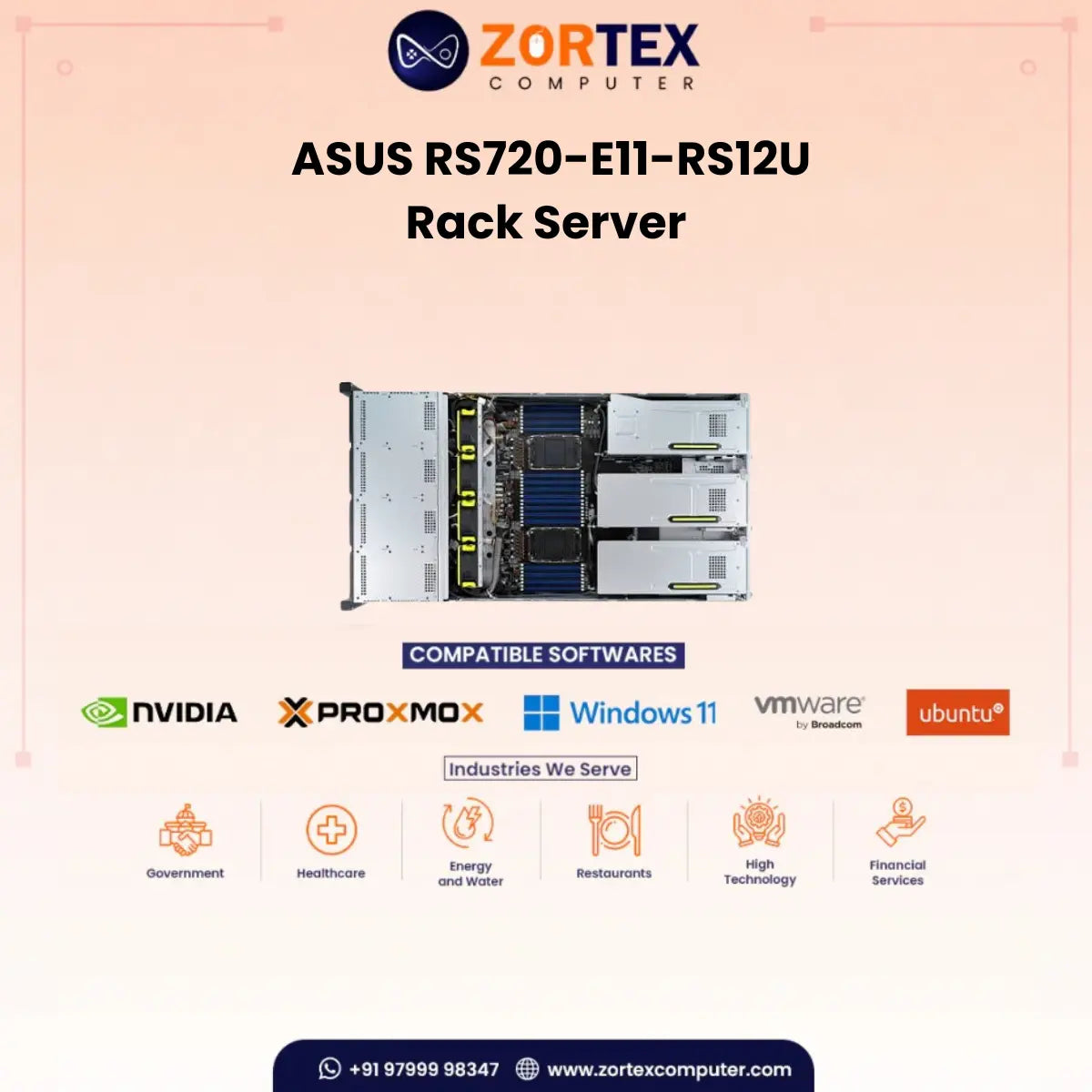 ASUS RS720-E11-RS12U Rack Server