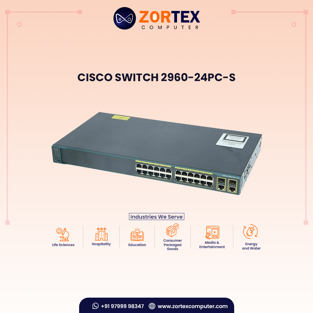 cisco Switch 2960-24PC-S