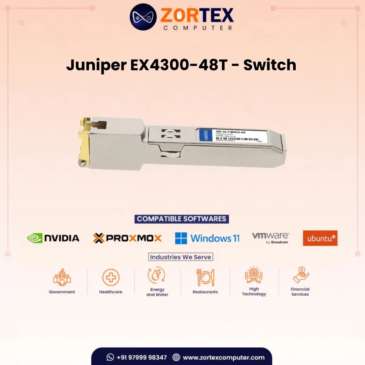 Juniper EX4300-48T - Switch