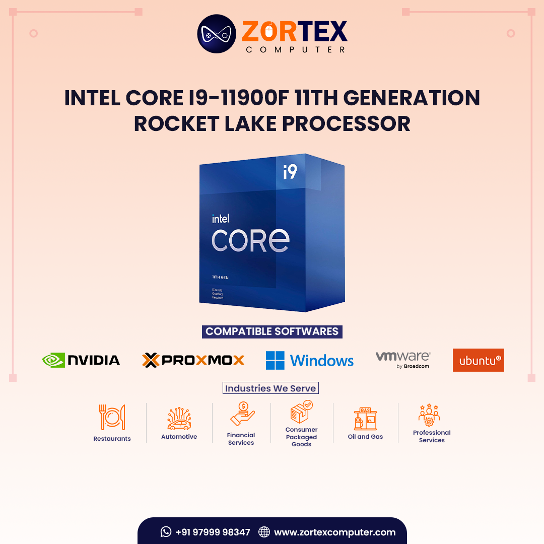 Intel Core i9-11900F 11th Generation Rocket Lake Processor