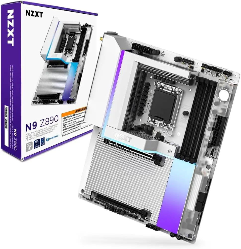 NZXT N9 Z890 White Motherboard