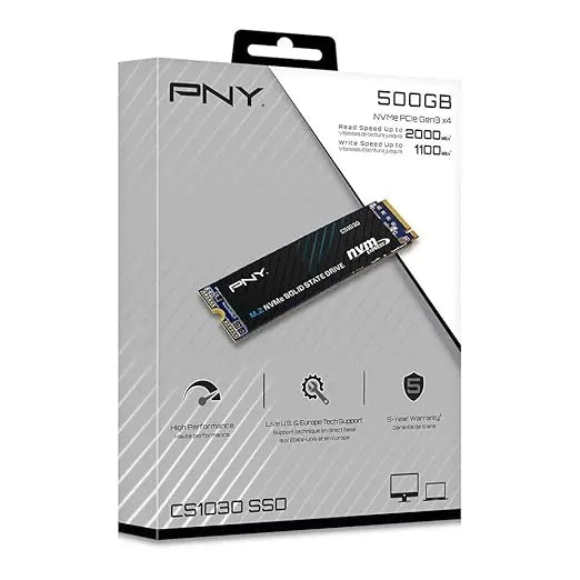 PNY CS1030 1TB M.2 NVMe PCIe Gen3 x4 SSD