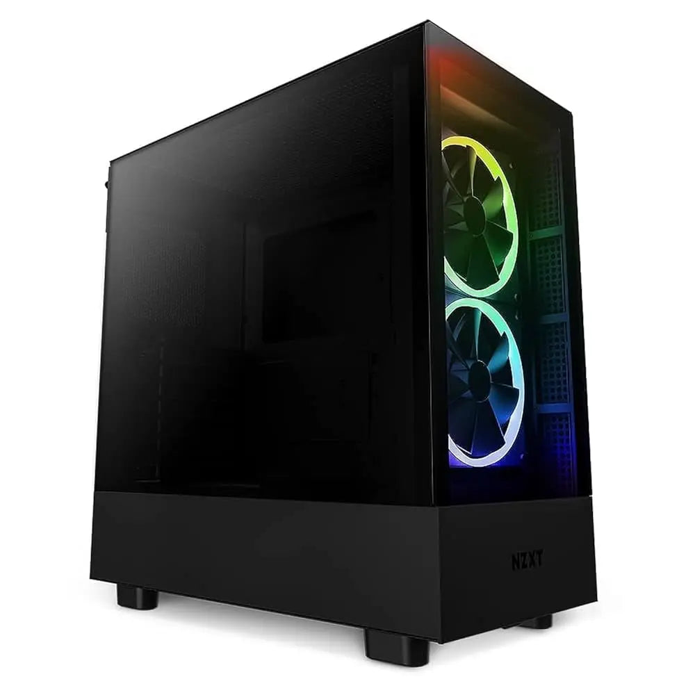 NZXT 420mm PC Case Fans with RGB Lighting Black Case Fan