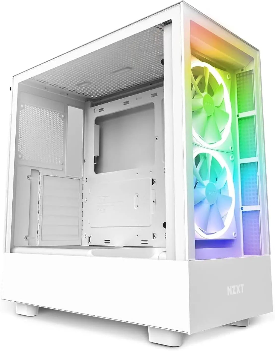 NZXT 360mm PC Case Fans with RGB Lighting White Case Fan
