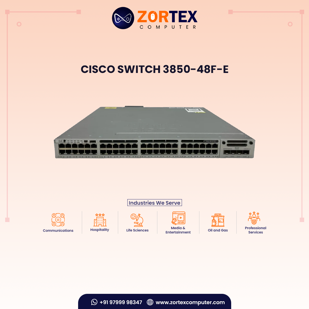 Cisco Switch 3850-48F-E