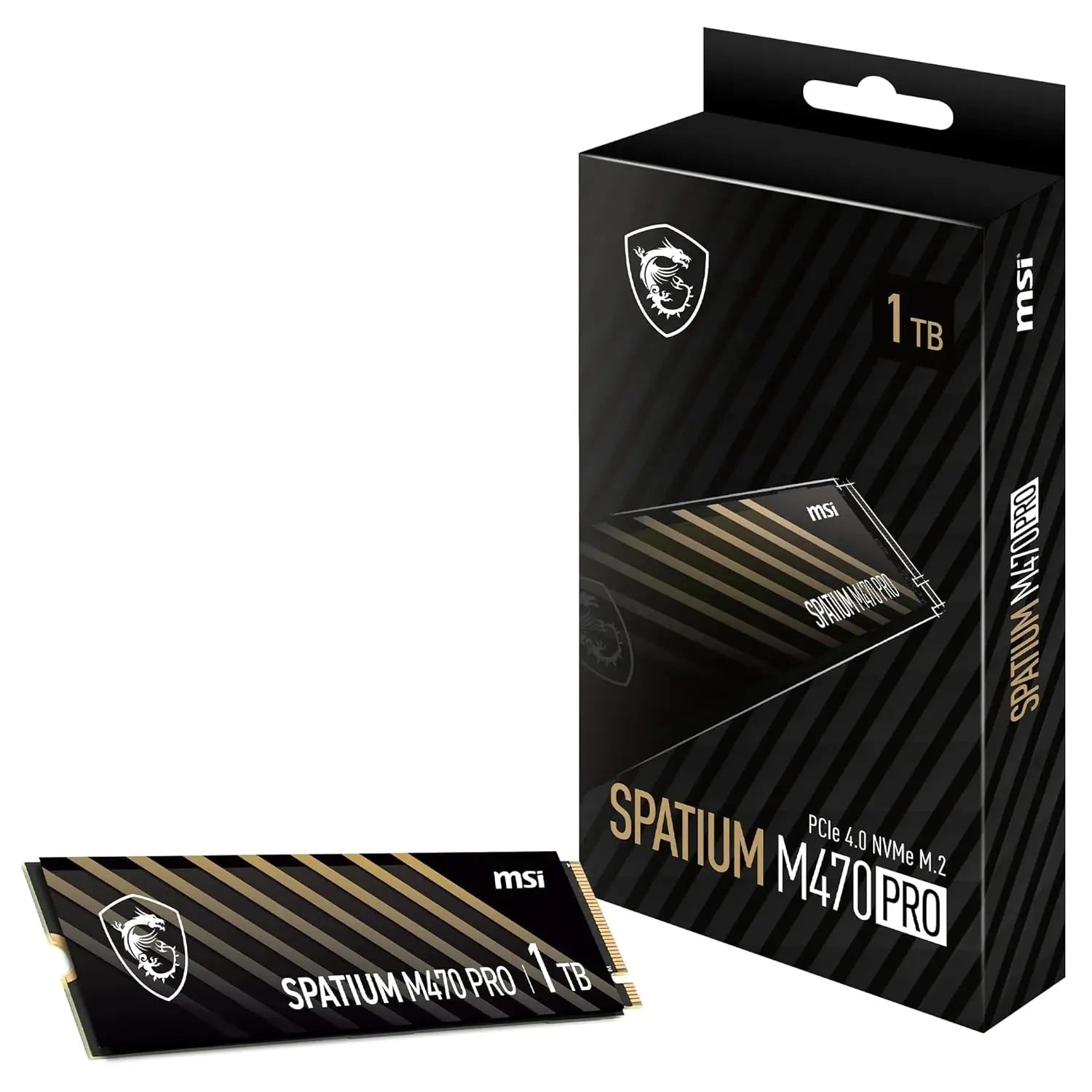 MSI SPATIUM M470 PRO 1TB PCIe 4.0 NVMe M.2 SSD