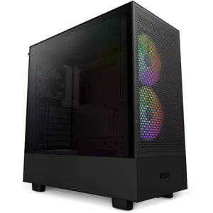Planktex Computer Case NZXT H5 Flow RGB Black PC Case