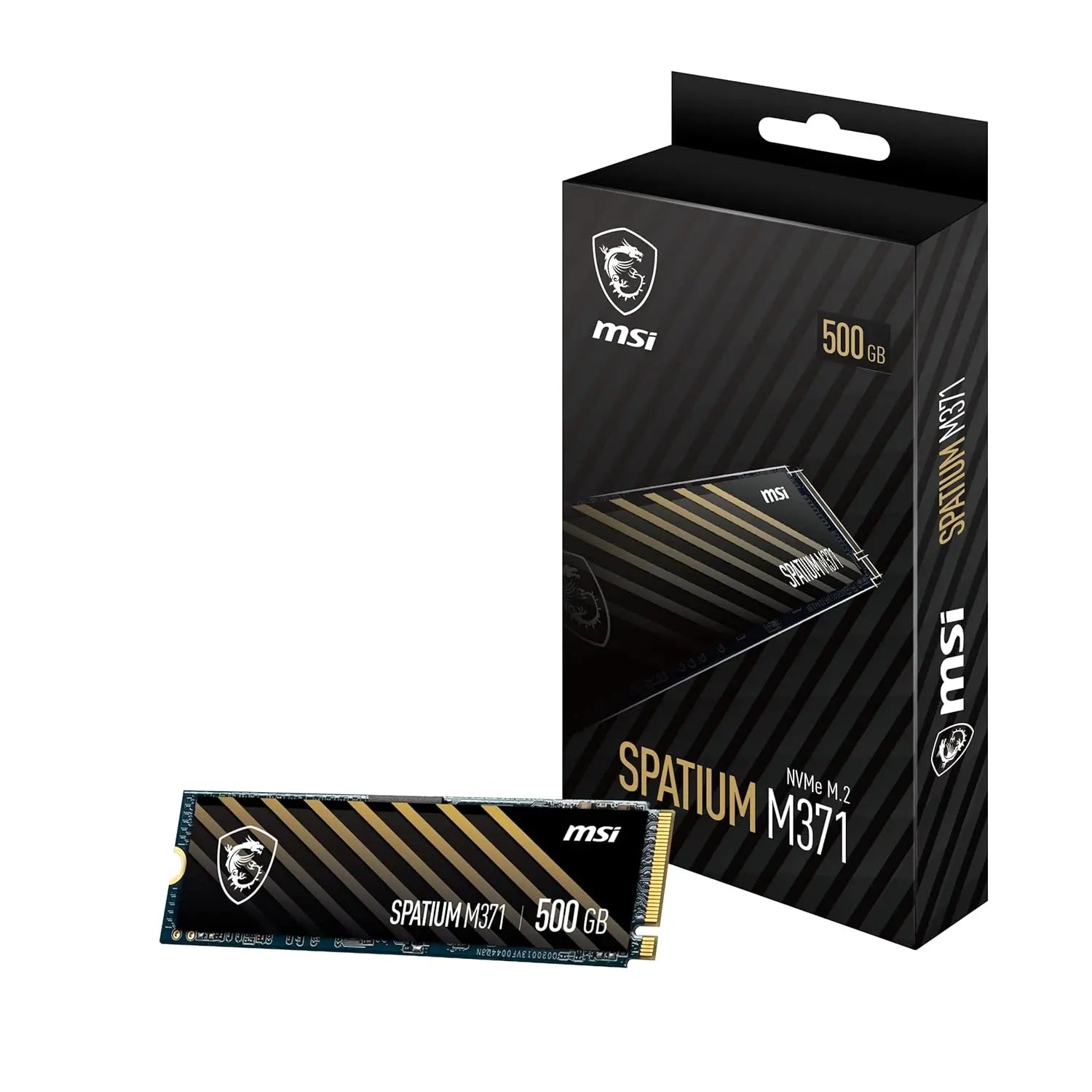 MSI SPATIUM M371 500GB NVMe M.2 SSD