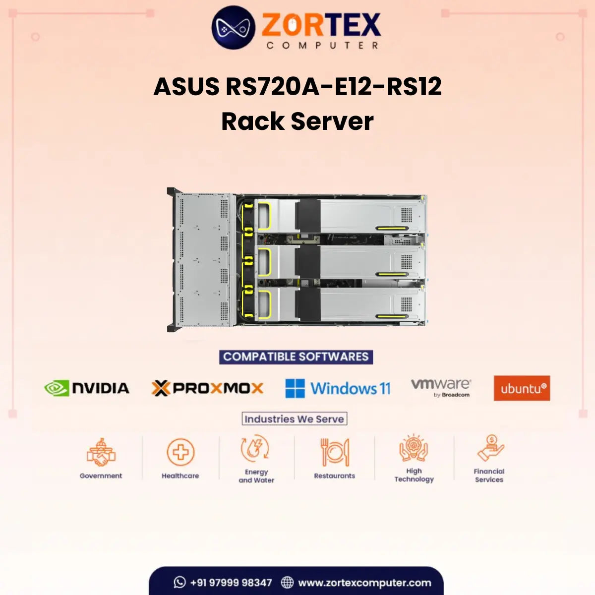 ASUS RS720A-E12-RS12 Rack Server
