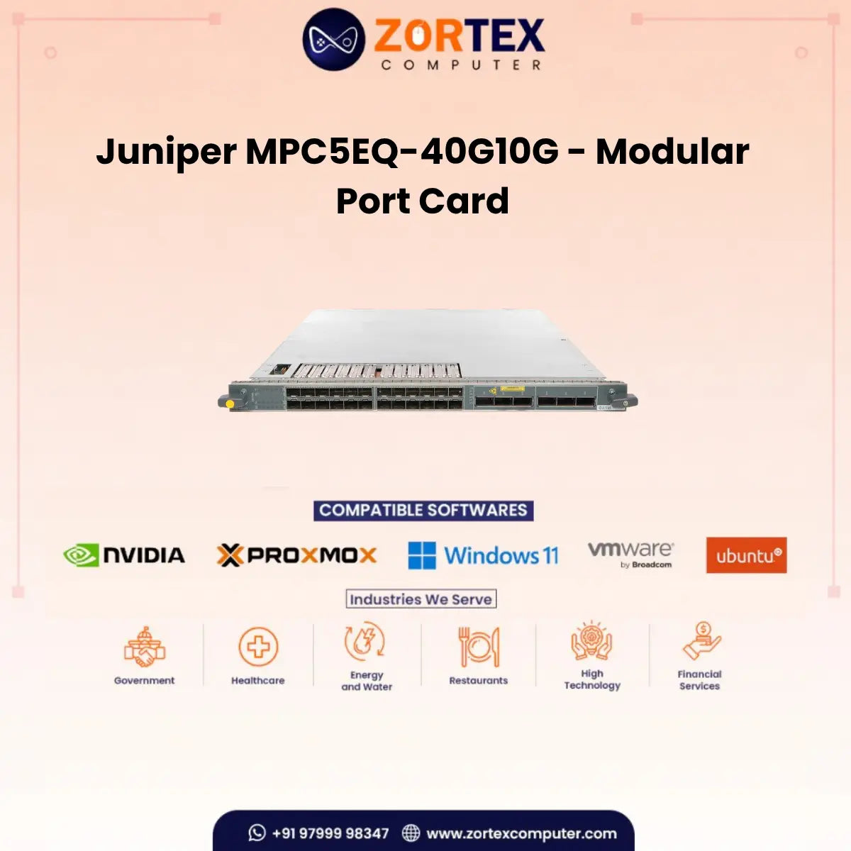 Juniper MPC5EQ-40G10G - Modular Port Card