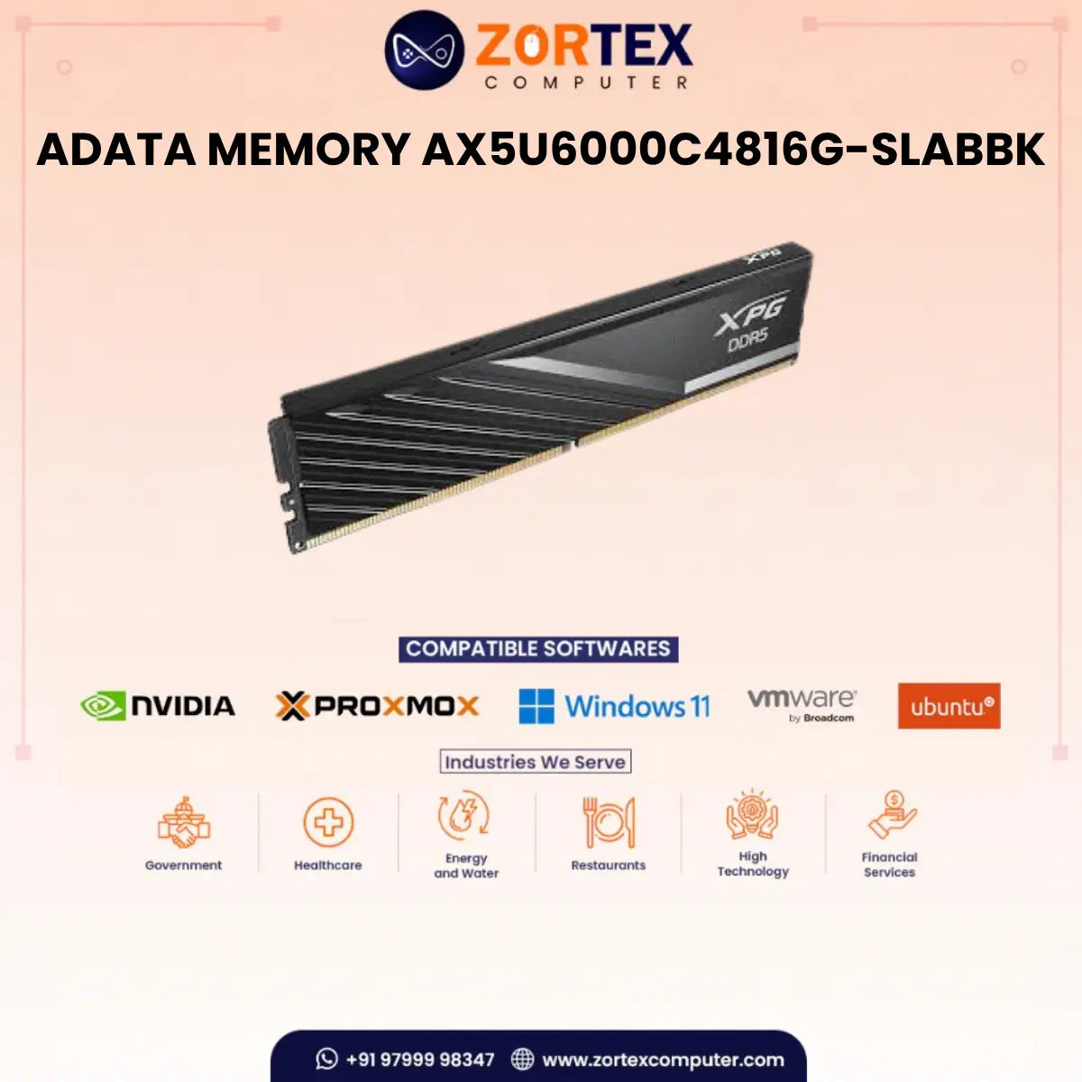 ADATA MEMORY AX5U6000C4816G-SLABBK
