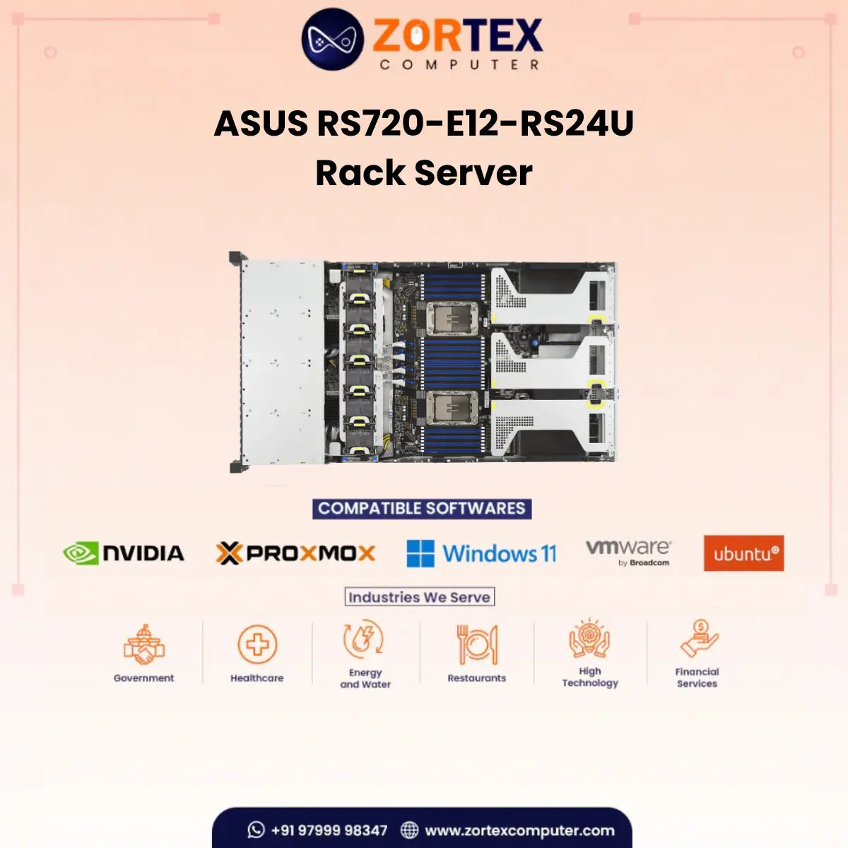 ASUS RS720-E12-RS24G Rack Server