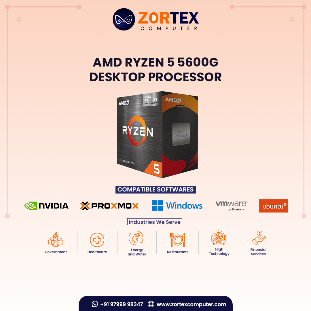 AMD Ryzen 5 5600 Desktop Processor
