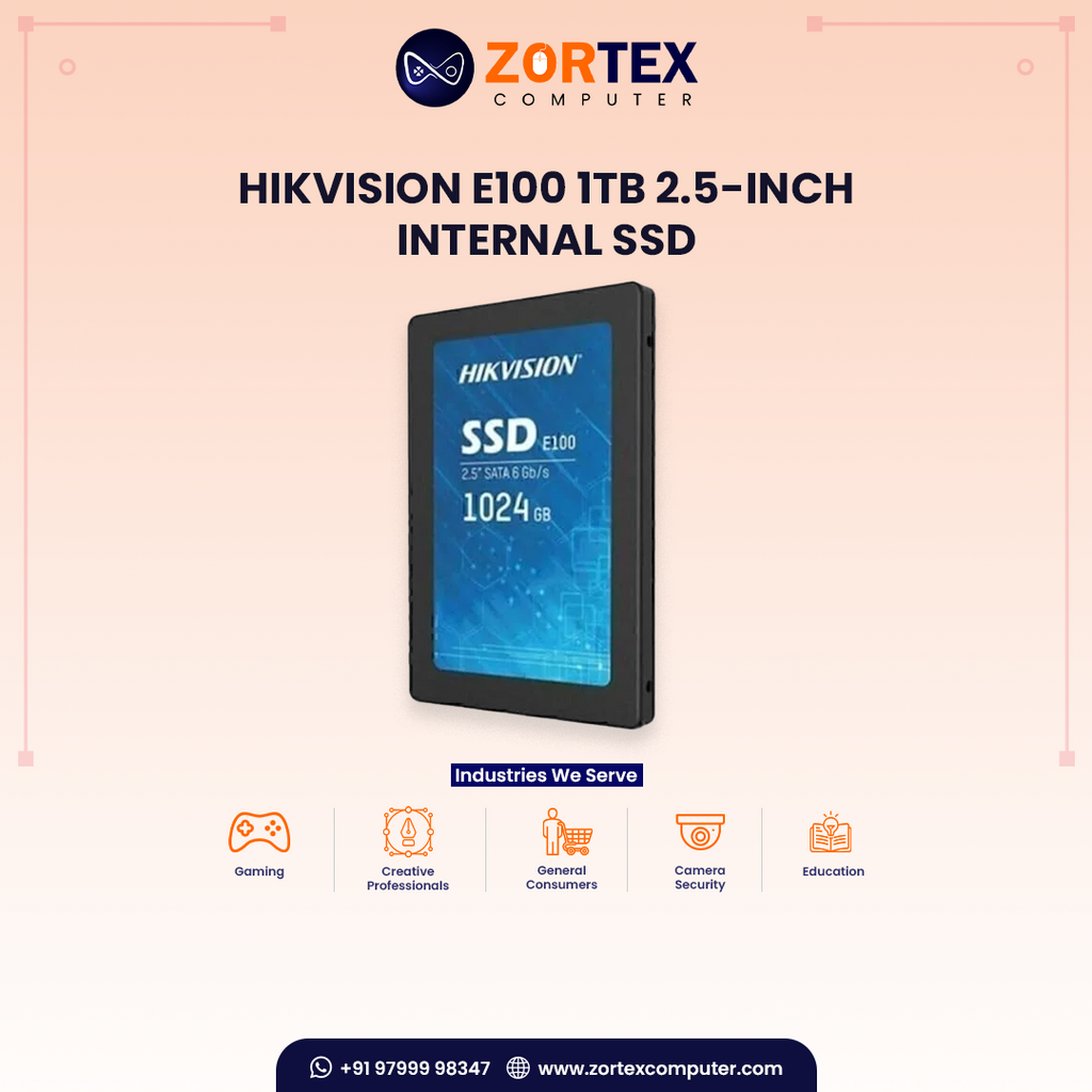 Hikvision E100 1TB 2.5-Inch Internal SSD