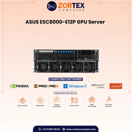 ASUS ESC8000-E12P 4U GPU Server