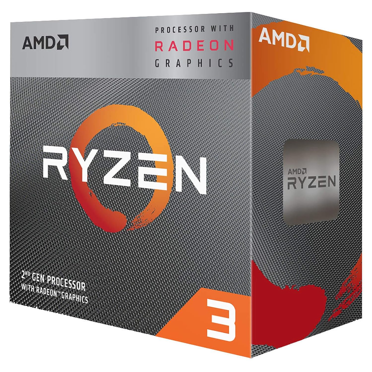 AMD Ryzen 3 3200G Open Box OEM Processor  Stock Cooler
