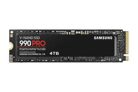 Samsung 990 PRO 4TB Internal SSD (MZ-V9P4T0BW)
