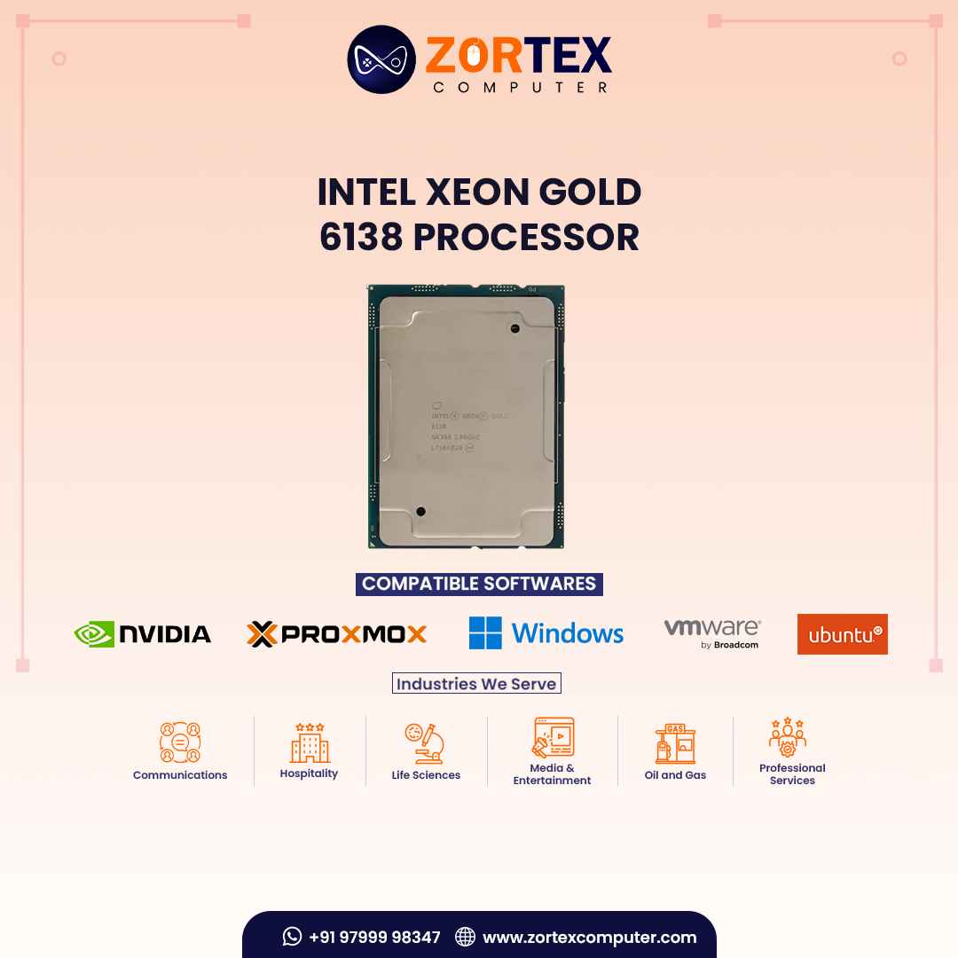 Intel Xeon Gold 6138 Processor