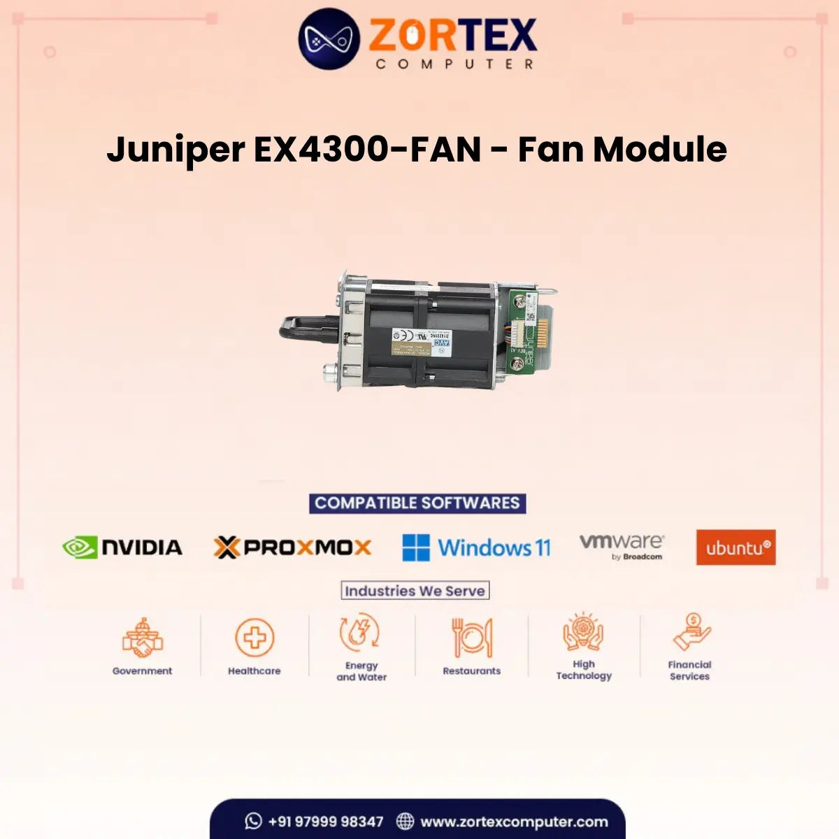 Juniper EX4300-FAN - Fan Module
