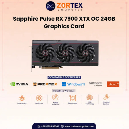 Sapphire Pulse RX 7900 XTX OC 24GB Graphics Card 11322-02-20G