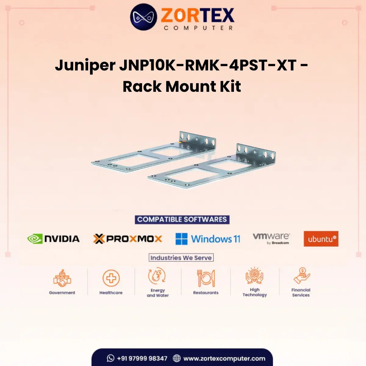 Juniper JNP10K-RMK-4PST-XT - Rack Mount Kit