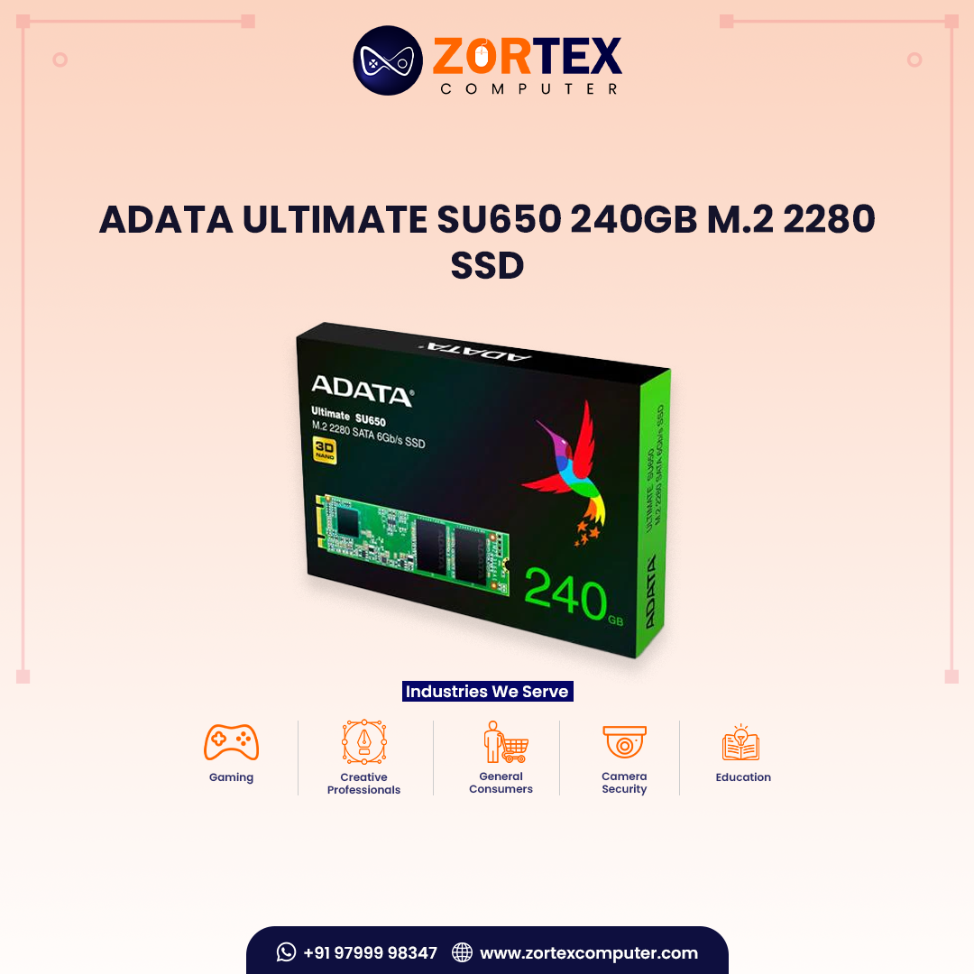 ADATA Ultimate SU650 240GB M.2 2280 SSD