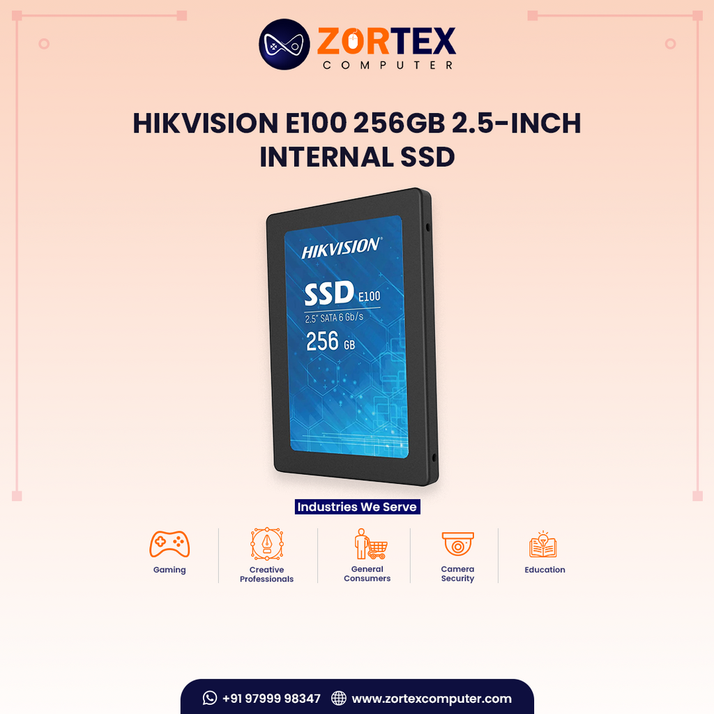 Hikvision E100 256GB 2.5-Inch Internal SSD