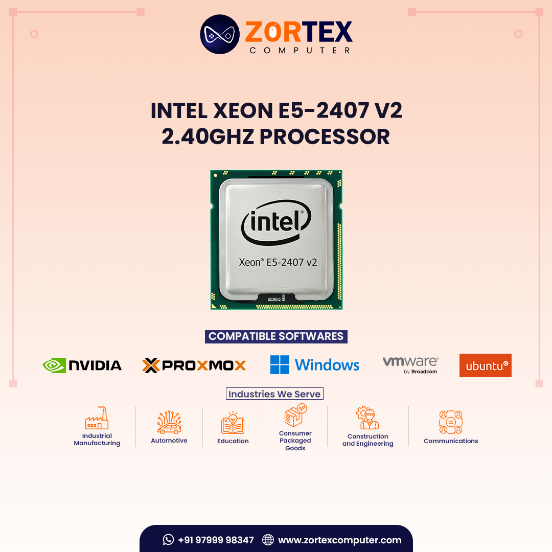 Intel Xeon E5-2407 v2 2.40GHz Processor