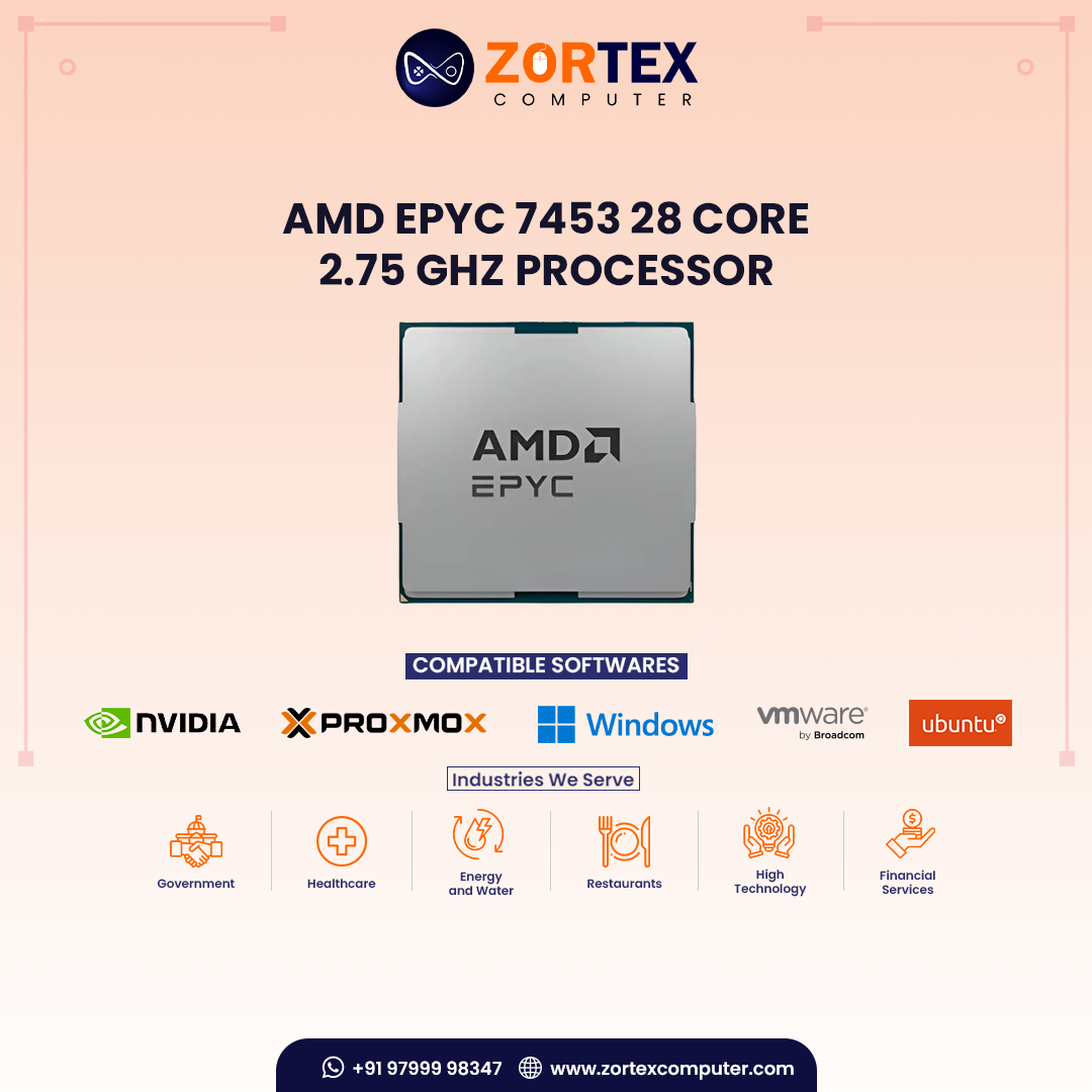 AMD EPYC 7453 28 Core 2.75 GHz Processor