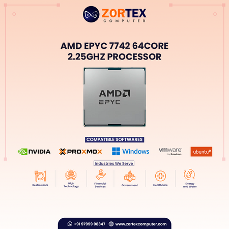 AMD EPYC 7742 64core 2.25GHz Processor