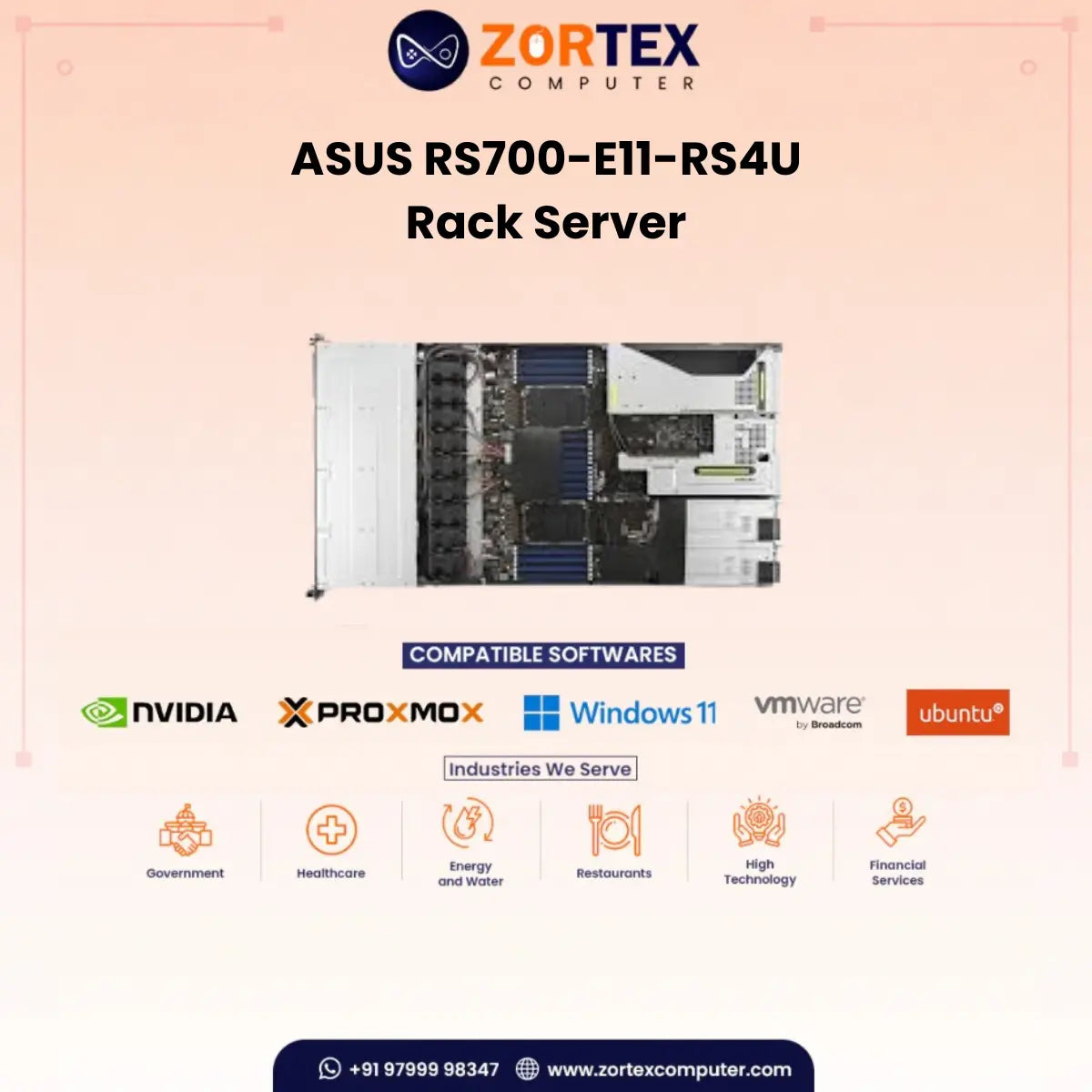 ASUS RS700-E11-RS4U Rack Server