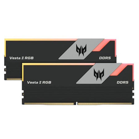 Acer Predator Vesta II RGB 64GB (32GBx2) 6000MHz DDR5 CL30 RAM Memory BL-9BWWR-334