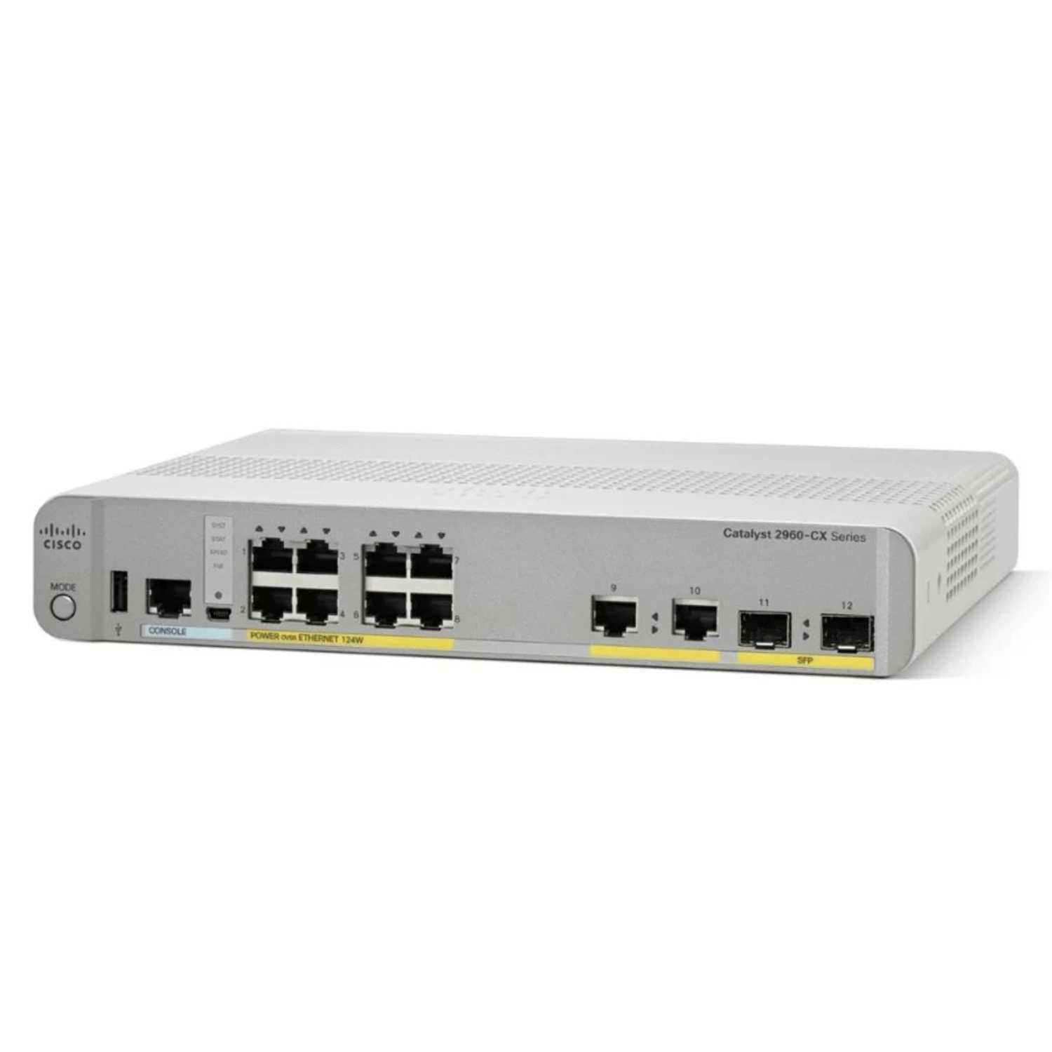CISCO SWITCH 2960CX-8PC-L