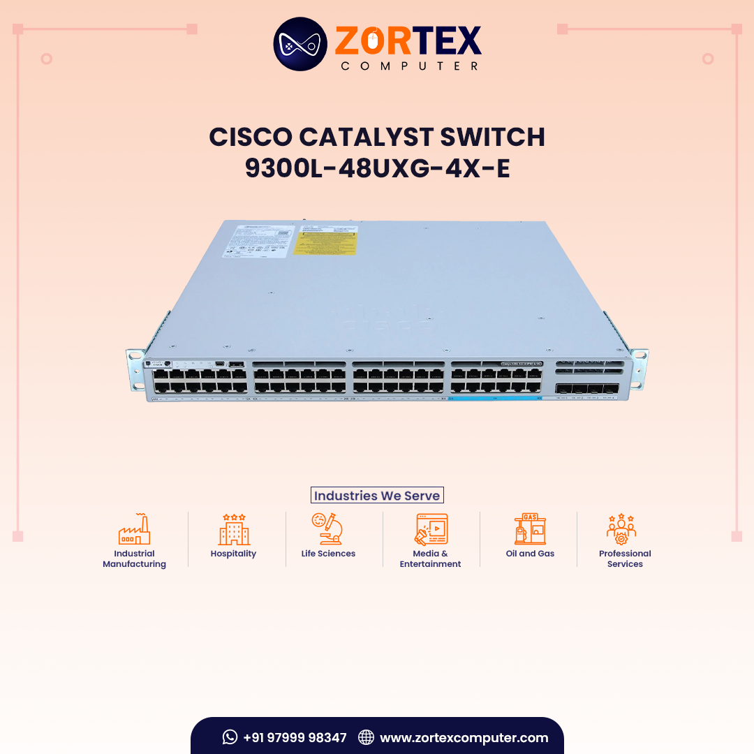 Cisco catalyst Switch 9300L-48UXG-4X-E