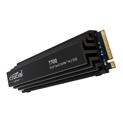 Crucial T700 2TB PCIe 5.0 x4 M.2 Internal SSD with Heatsink CT2000T700SSD5