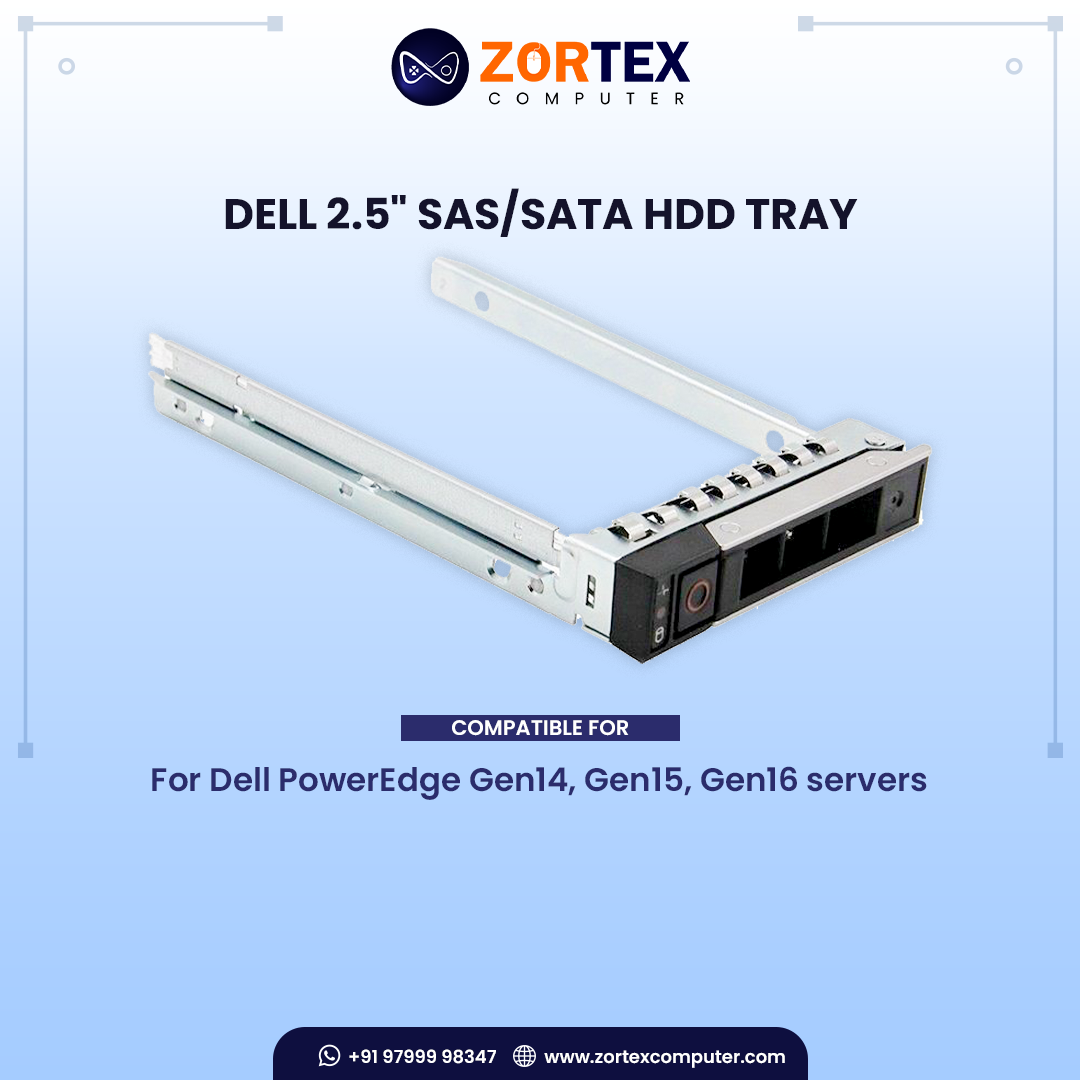 Dell 2.5" SAS/SATA HDD Tray Caddy