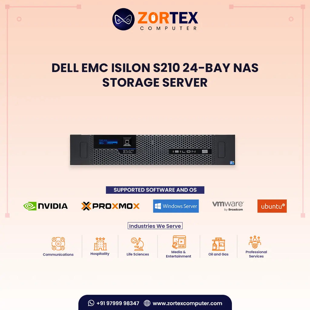 Isilon Server Dell Isilon S210 24 Bay NAS Server